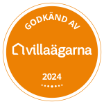 Godkänd av Villaägarna 2024[24]